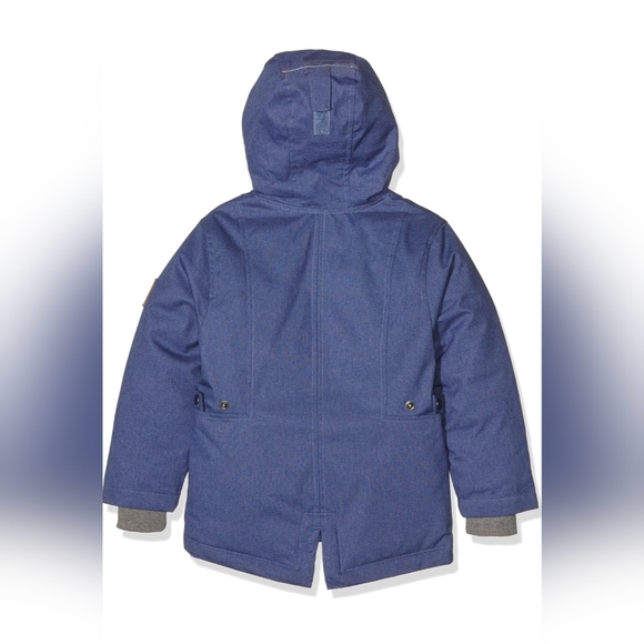 Columbia Boy's Barlow Pass Blue Down Insulated Synthetic Top Jacket XS - Picture 3 of 12
